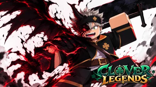 Clover Legends magical combat on Roblox